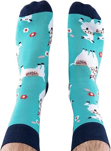 Miniatura 5 de TODO Calcetines divertidos para hombres y mujeres - Calcetines de vestir con diseños novedosos para hombres, divertidos, regalo de Navidad,