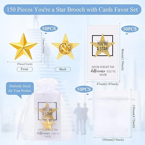 Miniatura 2 de Batiyeer Juego de 100 tarjetas inspiradoras de agradecimiento para compañeros de trabajo, profesores y empleados