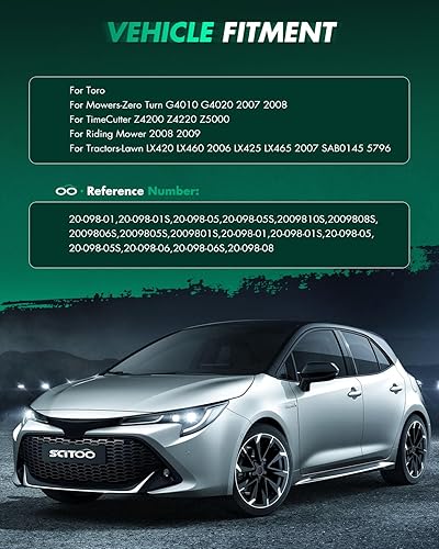 Miniatura 96 de SCITOO Arrancadores Nuevo Ajuste para Nissan Frontier Pickup Xterra 2002 2003 2004 3.3L 17859