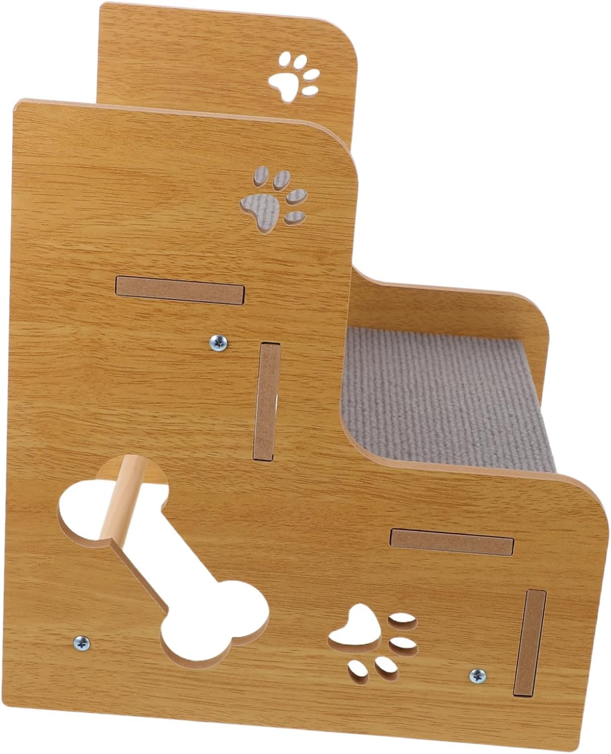 SUPVOX Pet Stairs for Bed and Sofa Non-Slip Dog Steps for Small Senior Dogs and Cats Portable Multi-Functional Puppy Ladder Space-Saving Comfortable Indoor Ramp