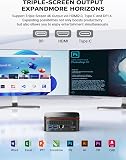 Mini PC,16GB DDR4 512GB M.2 SSD Celeron N5105 (up to 2.9 GHz) Micro Desktop Computer,4K UHD,WiFi 5,BT4.2,Gigabit Ethernet,HDMI X 2 For Business Home Theater Office - 4