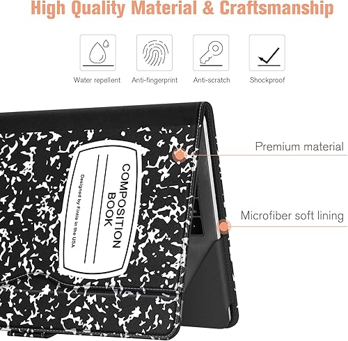 Miniatura 23 de Fintie Funda para MacBook Air 13.6 A3240 A3113 A2681 M4 M3 M2, Air 13 A2337 (M1) / A2179 / A1932, MacBook Pro 13 A2338 (M2 M1) / A2251 / A2289 A21