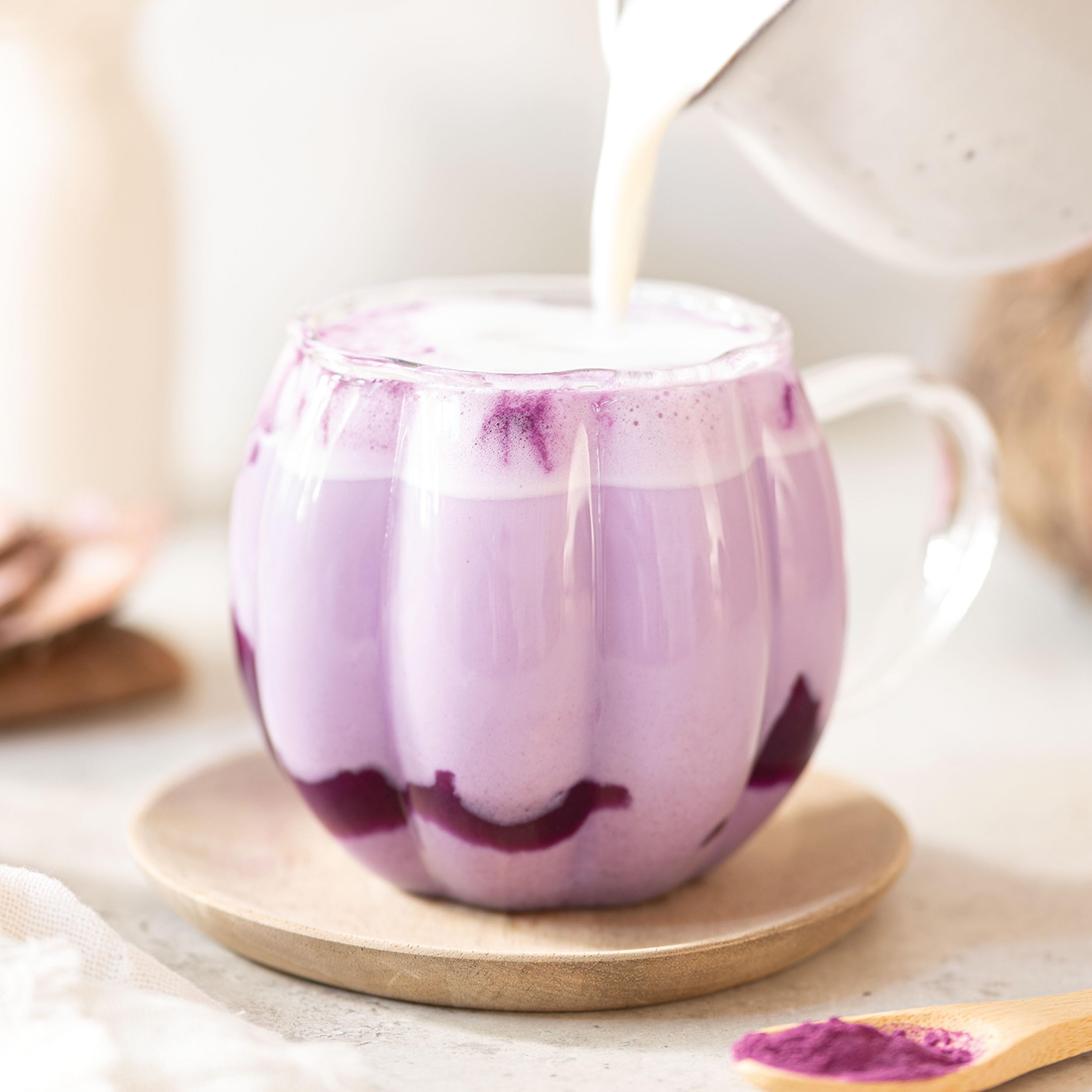 Simply Chai Vegan & Lecker - Ube Premium Chai 200g, Rein Pflanzlich, Natürliche Zutaten
