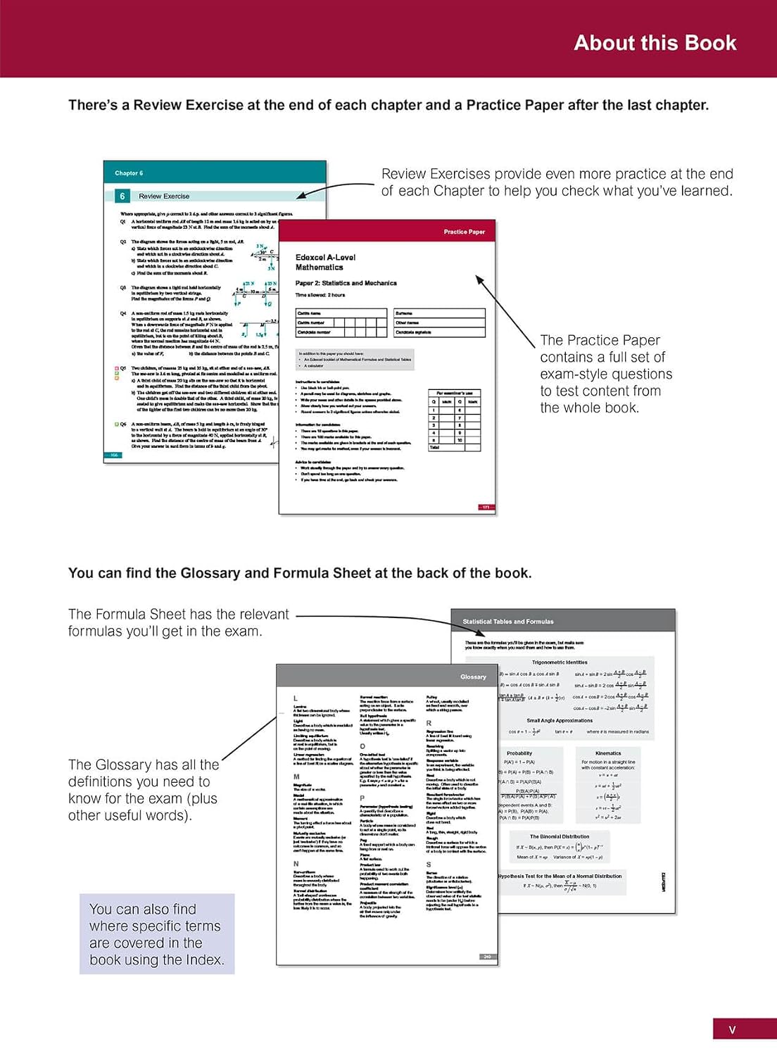 New Edexcel A-Level Mathematics Student Textbook - Statistics & Mechanics Year 2 + Online Edition: The Ultimate Course Companion (CGP A-Level Maths)