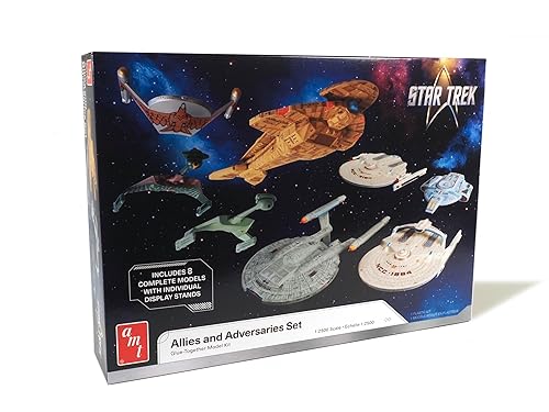 AMT Star Trek Adversaries & Allies Ship Set - 1:2500