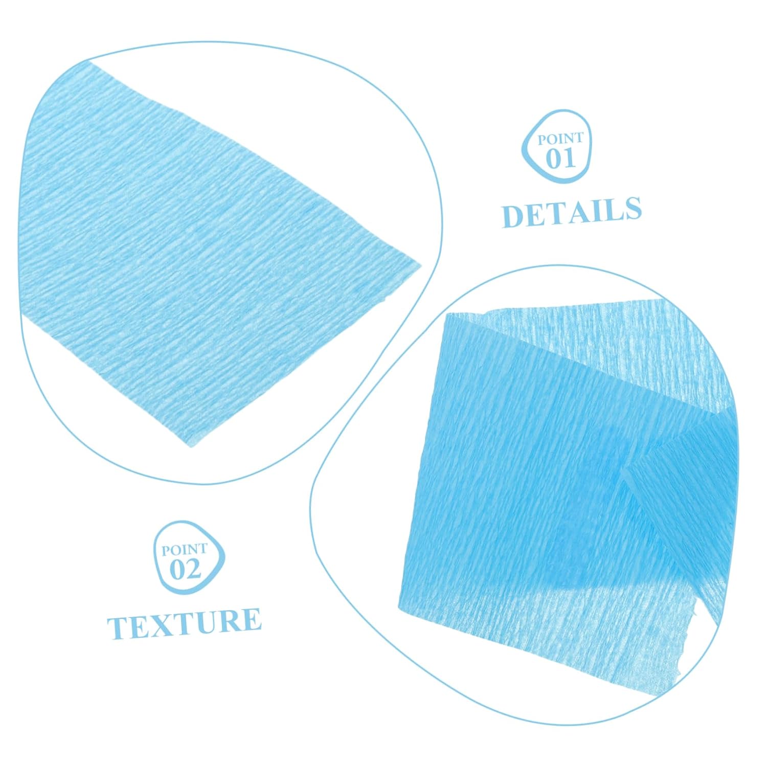 Disposable Paper Neck Strips for Hair Salons and Barbers