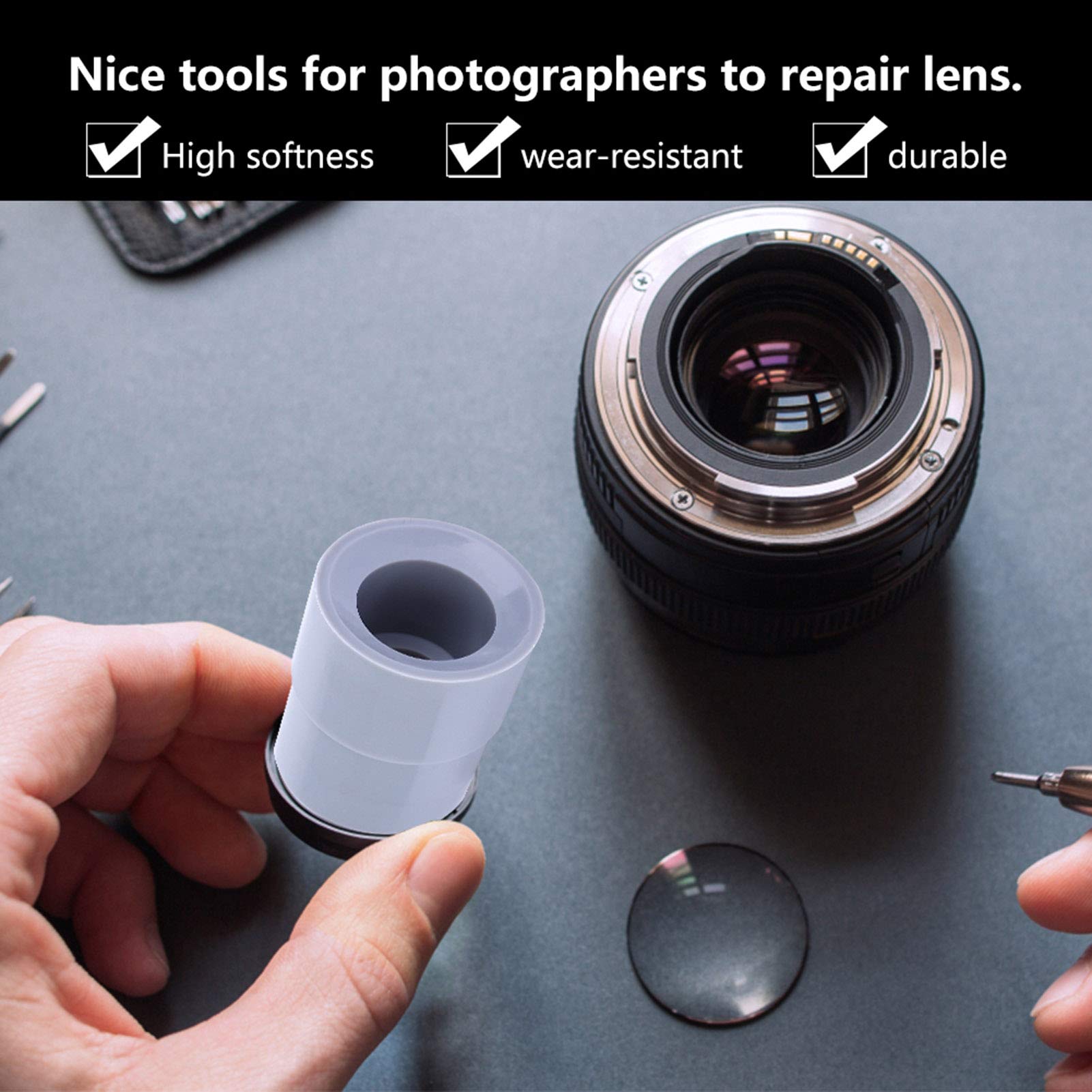 9 Stuks Camera Lens Reparatie Tool Set 8-83mm Rubberen Verwijderaars