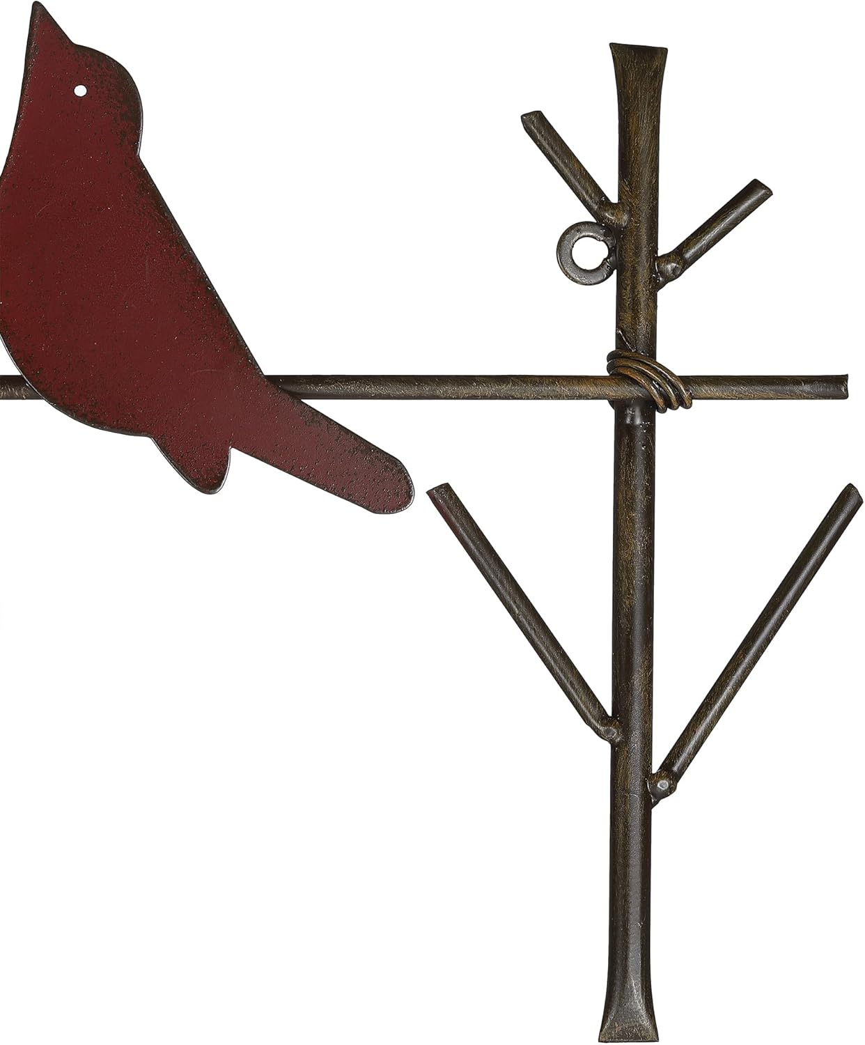 Metal Birds Wall Art – Metal Birds Wall Decor Art Birds On a Wire Metal Bird Wall Decor Outdoor Bird Decor (Large - 32.28"X7.71")