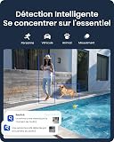 Reolink 4K Camera Exterieur sans Fil Solaire, 360° PT, Argus PT Ultra Noir - 4