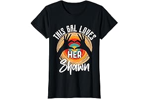 The Gal Loves Her SHAWN Navy Graphic Print Crew Neck Top