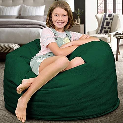 Miniatura 20 de ULTIMATE SACK Sillón tipo puf de 3 pies, puf de gran tamaño para adultos, cómodo sillón tipo puf, sofá tipo puf para tumbarse, sofá tipo puf para