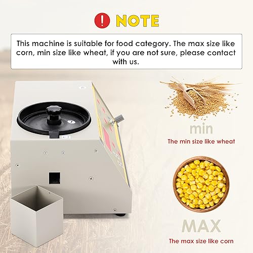 Miniatura 6 de CGOLDENWALL Instrumento de contador automático del microordenador de la máquina para las partículas 110V del grano del trigo del maíz de la soja del