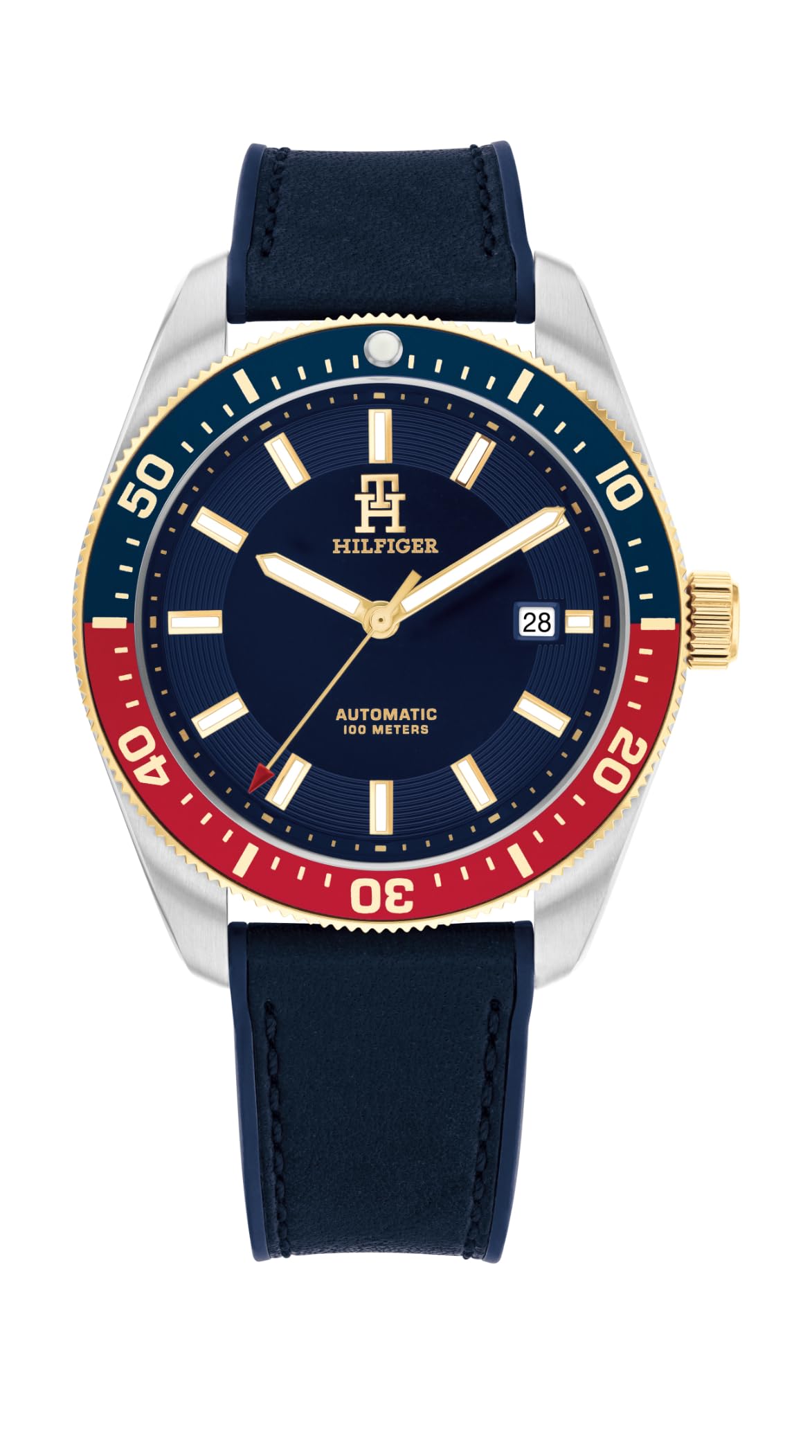 Men's Automatic Watch with Silicone Strap-image-12