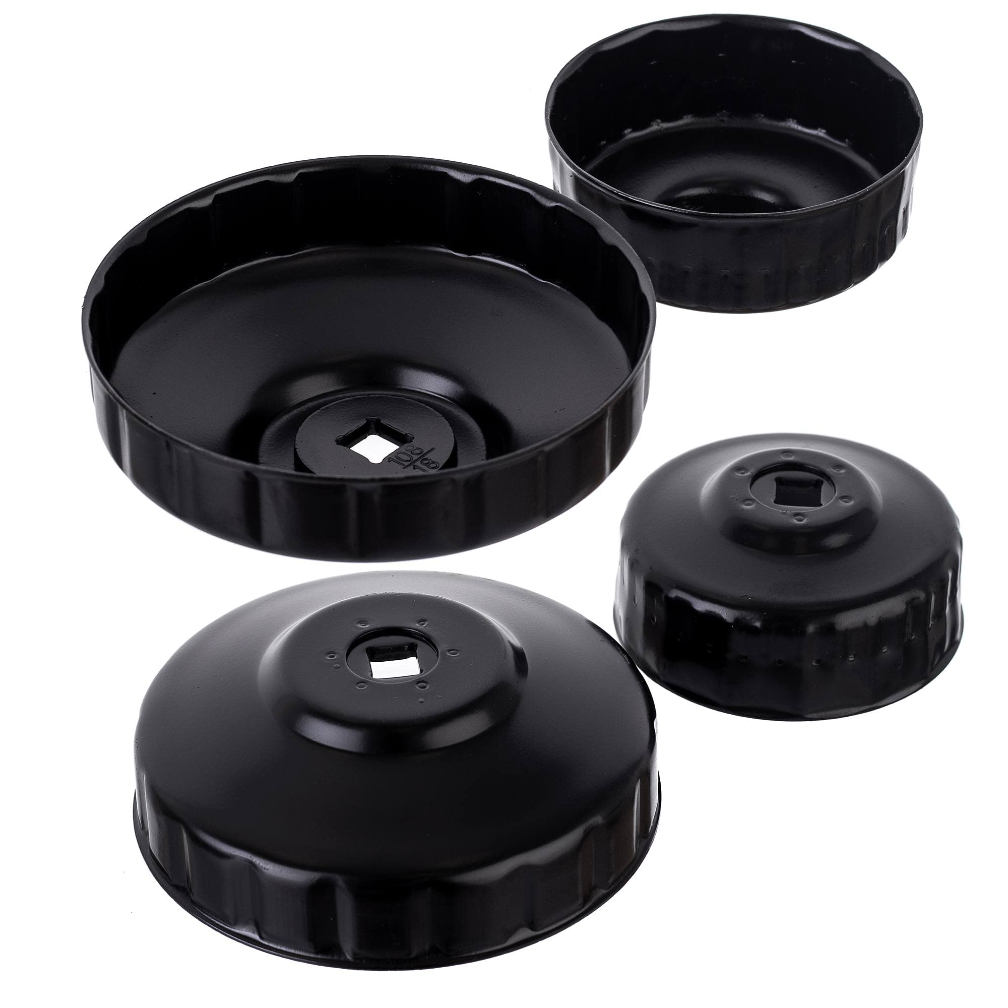 TC TECHNIC Jeu de 30 clés universelles pour filtre ŕ huile 3/8"