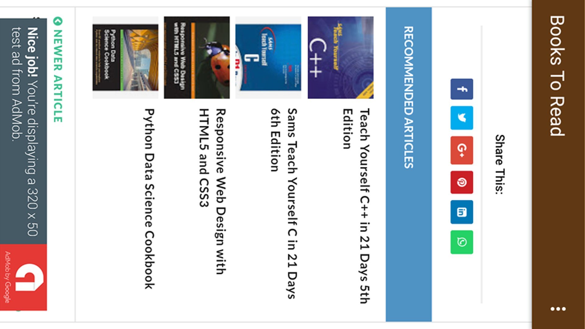 Books To Read - App on Amazon Appstore