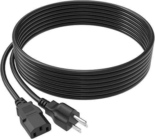 for Instant Pot Cord, Hot Pot Electric Power Cord for Bear,Dezin, 3 Prong Power Cable for Instant Pot Duo Plus, COMFEE Electric Pressure Cooker, Rice Cooker, Soy Milk Maker, Kitchen Appliances