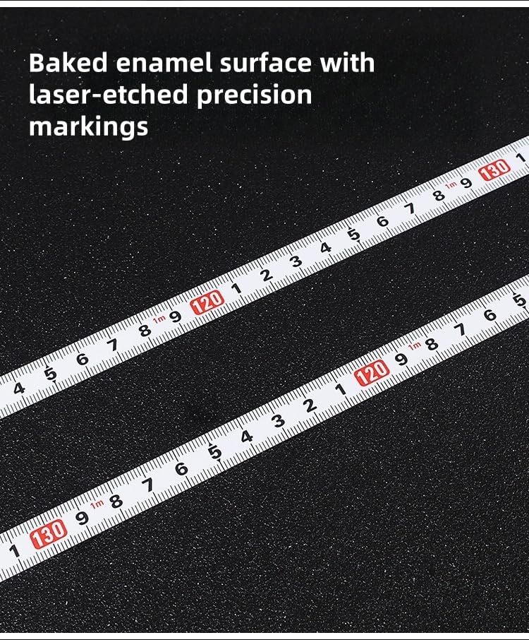 Cinta métrica adhesiva doble escala 100cm o 39 pulgadas miniatura 5