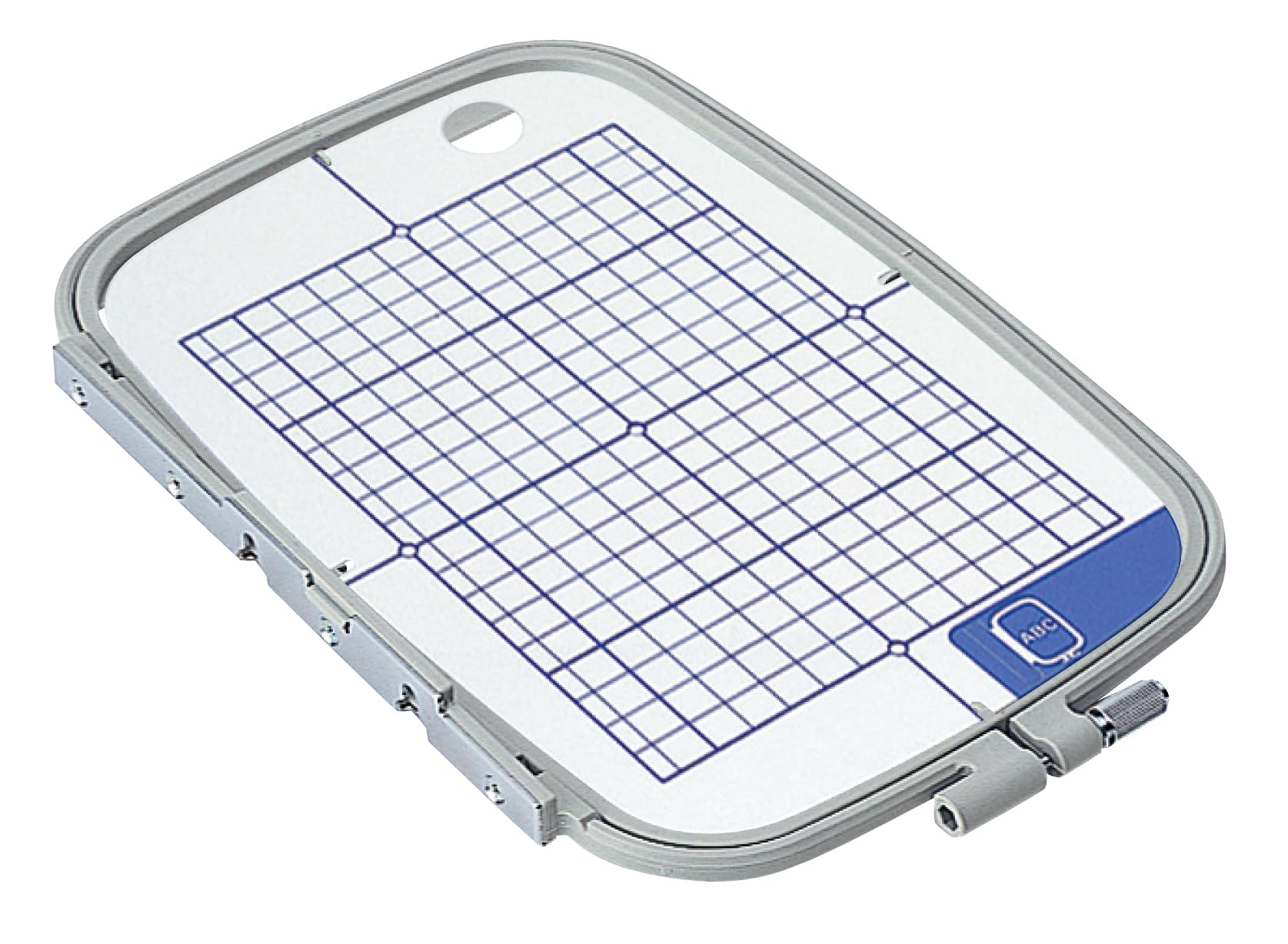 Bastidor Brother SA444 Aro grande de 7 x 5 pulgadas color gris para máquina bordadora 1