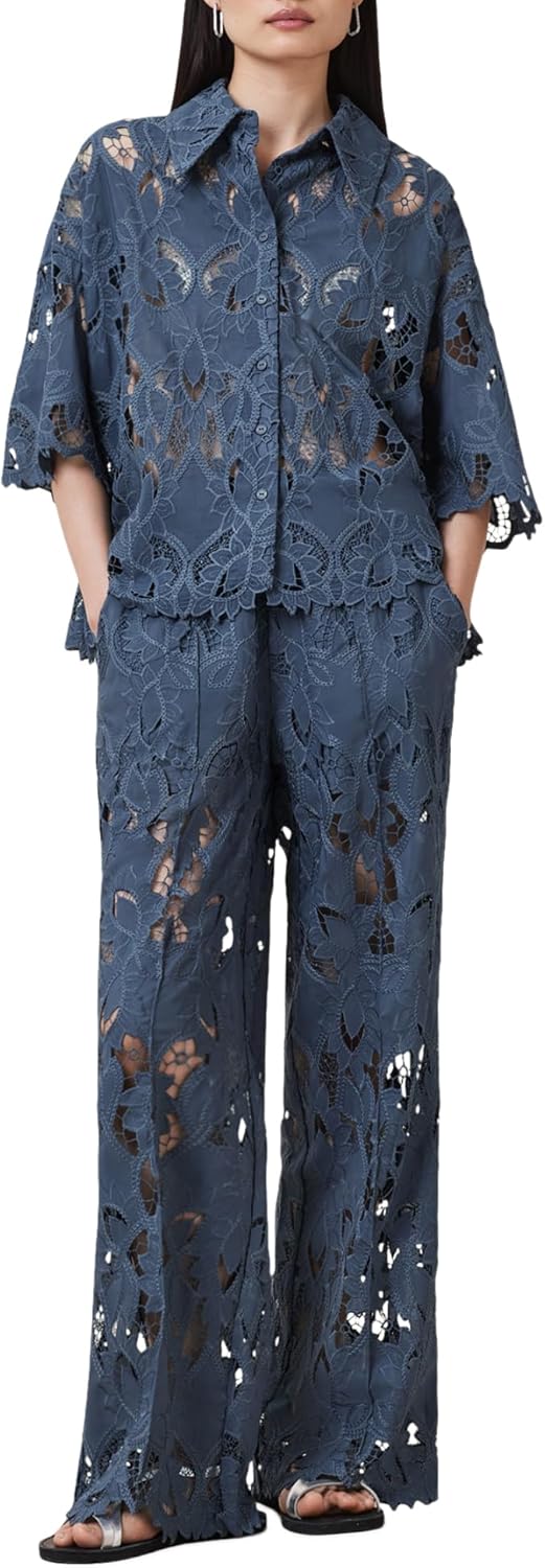 AllSaints Womens Charli Emb Trouser - Image 2