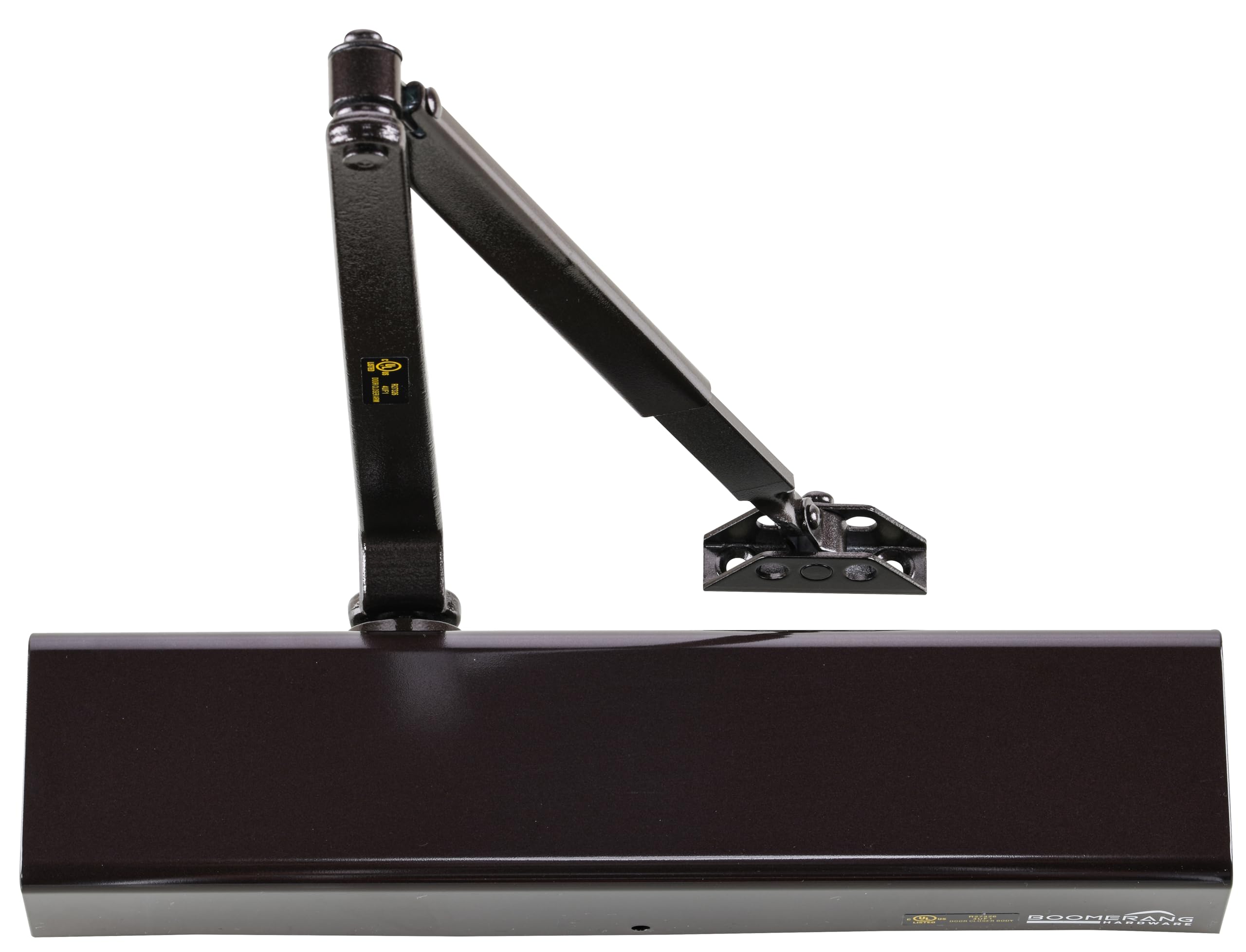Cierrapuertas automático Grado 1 Boomerang Hdwe D8016 con diseño de superficie