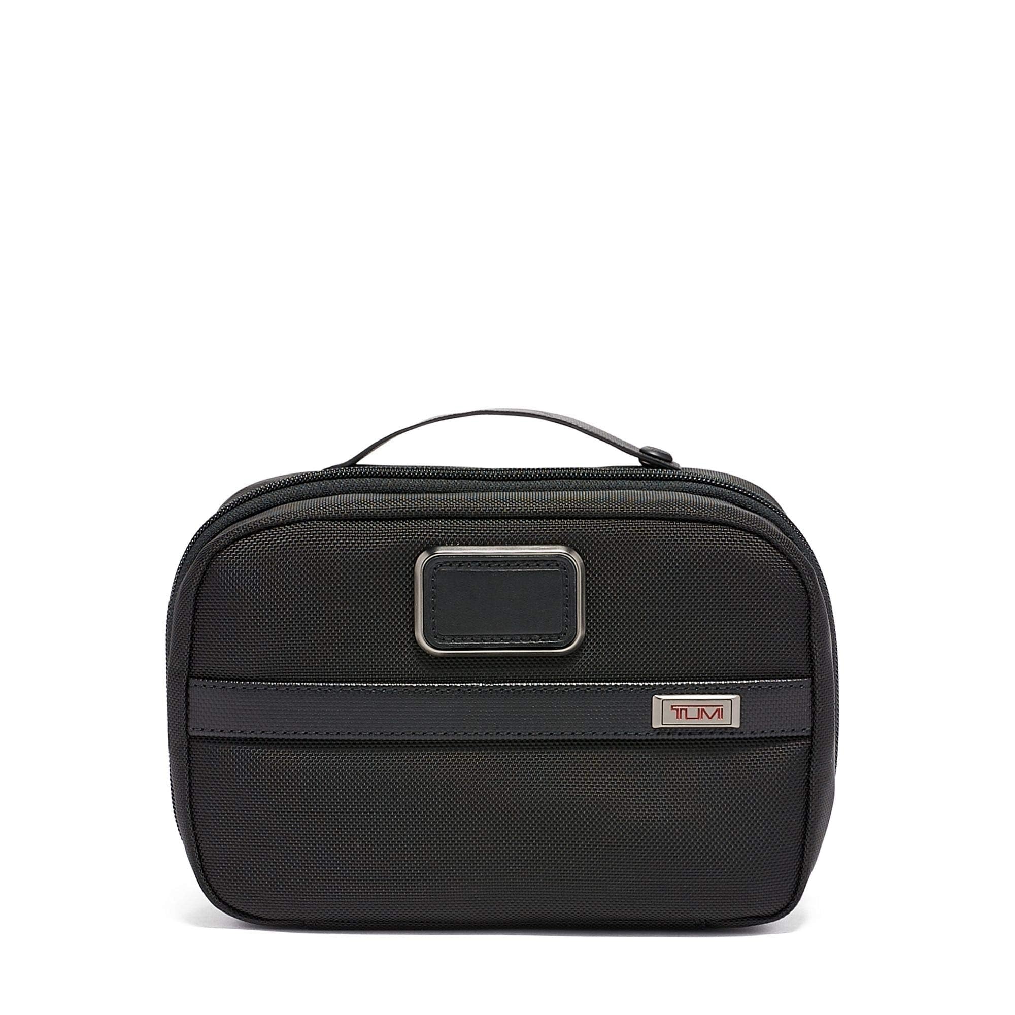 Alpha 3 Split Travel Kit - Luggage Accessories Toiletry Bag for Men and Women - Black-image-17