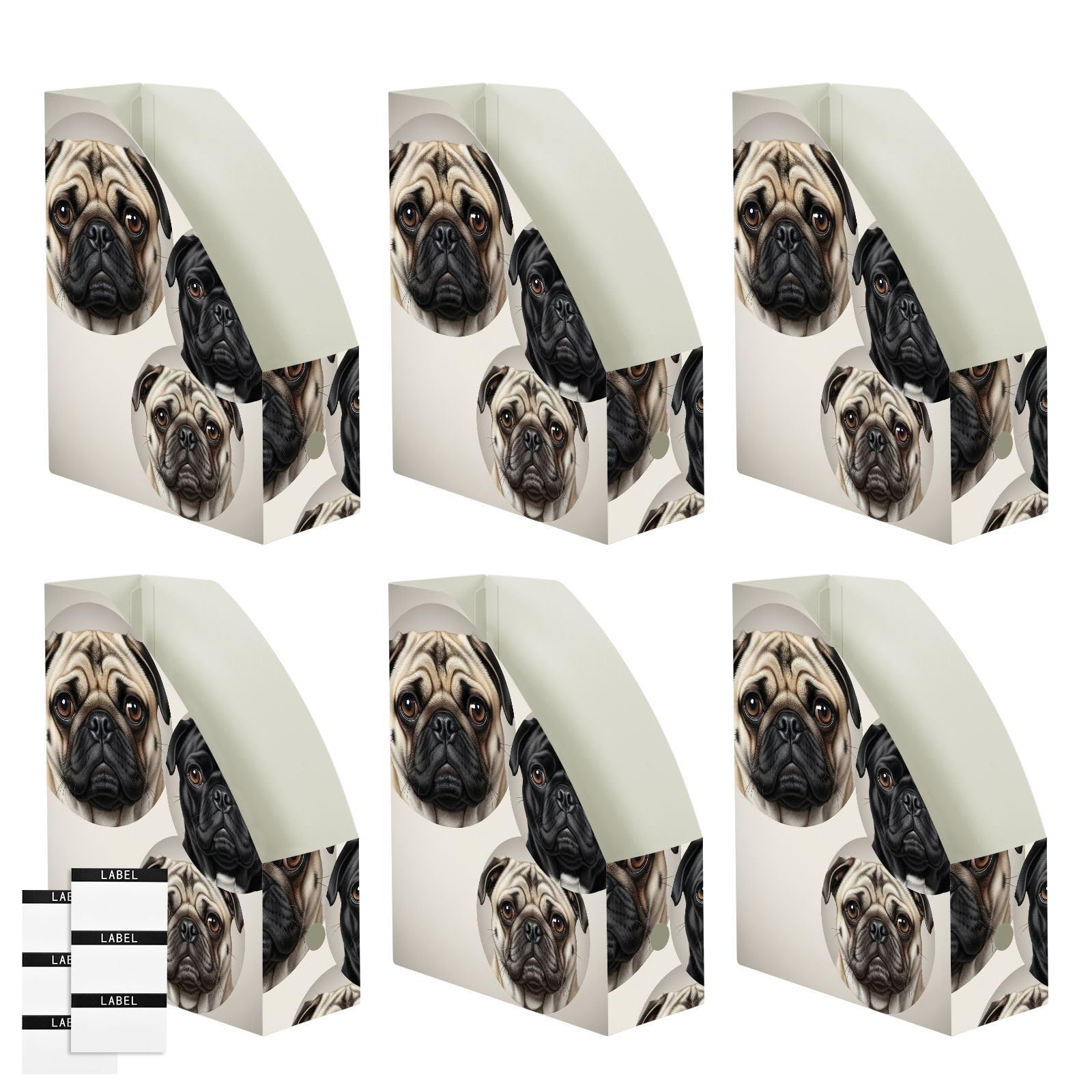 Porte-documents gris mignon pour bureau