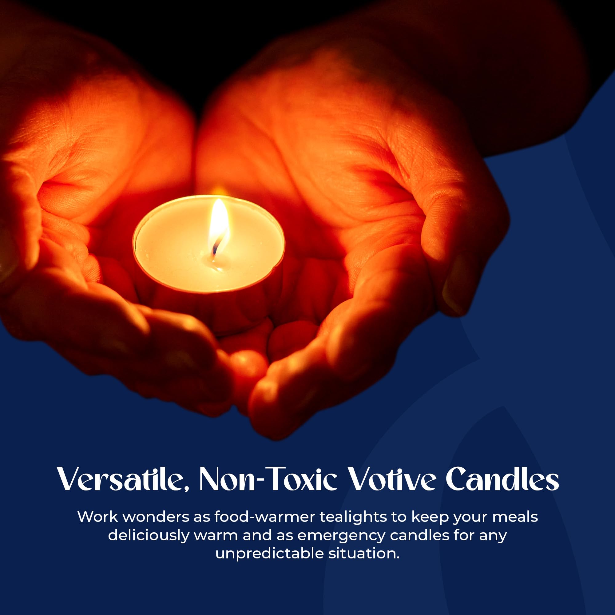 Bougies De Feux De Thé De Palme Non Parfumées 200 Togo