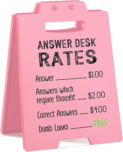 Miniatura 39 de Divertido letrero de escritorio de oficina, decoración sarcástica de cubículo para compañero de trabajo, jefe, empleado, regalo de broma para