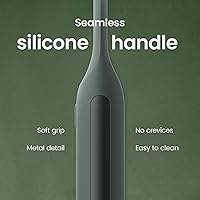 Vista 8 de Quip Ultra Next Generation Smart Sonic - Cepillo de dientes eléctrico cronometrado para adultos, cabezal de cepillo reemplazable, cerdas suaves