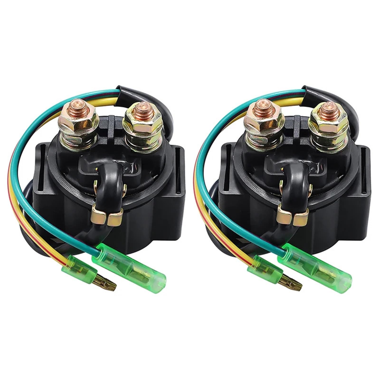 ‌Rozrusznik motocykla‌ 1/2 szt. przekaźnika elektromagnetycznego rozrusznika motocyklowego pasującego do Kawasaki KZ 1100 1000 900 750 700 650 550 440 400 250 200