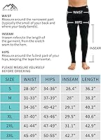 Vista 6 de Merino Wool Base Layer Mens - 320 Heavyweight Bottom Pants 100% Merino Wool Thermal Underwear Long Johns