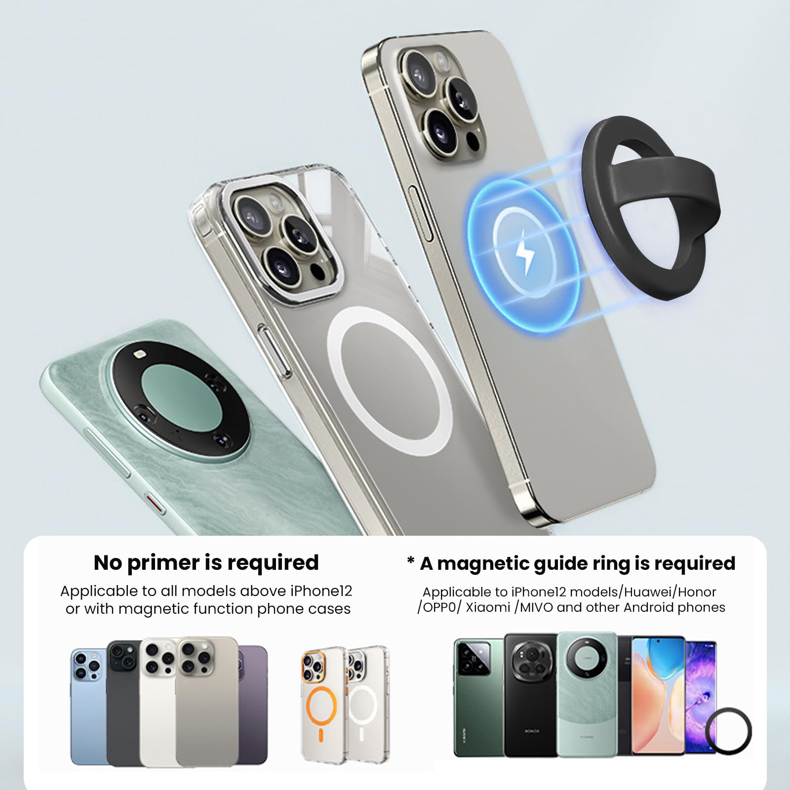 Magsafe Phone Grip Tango Ultra Thin Grip For MagSafe: One Hand Pop