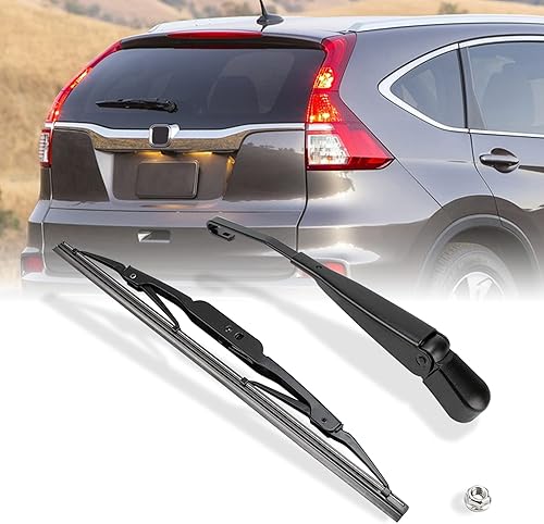 Kit de montaje de limpiaparabrisas trasero compatible con limpiaparabrisas trasero Honda CR-V CRV CRV 2012-2016, repuesto 76720T0A003, 76730T0A003,