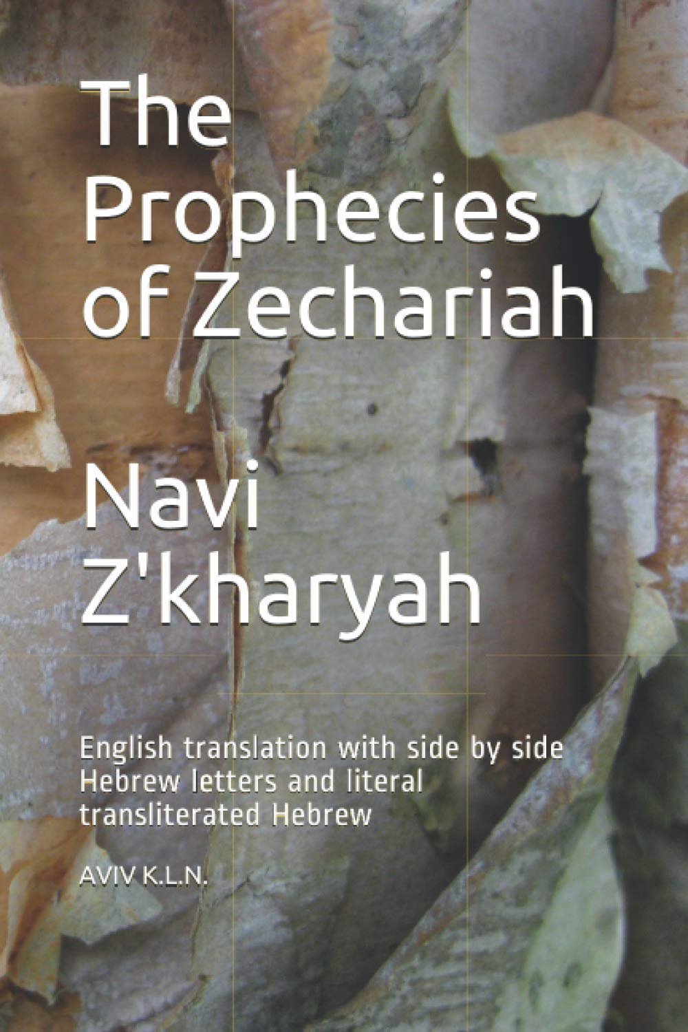 The Prophecies of Zechariah Navi Z’kharyah: An English translation with side by side Hebrew letters and literal transliterated Hebrew: 25 (The Telling of Tanakh) Paperback – 27 Sept. 2020