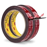 Vista 20 de Cinta de doble cara 3M VHB de 1/2''x4.67m, 0.043in de espesor, 4950, cinta de montaje resistente, cinta adhesiva para pared para colgar, cinta