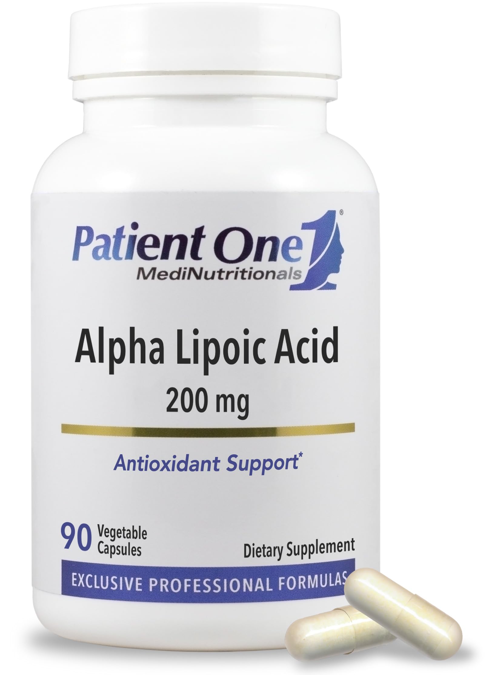 Alpha Lipoic Acid (ALA) 200 mg | Antioxidant Supplement to Support Nerve and Liver Health* | 90 Capsules