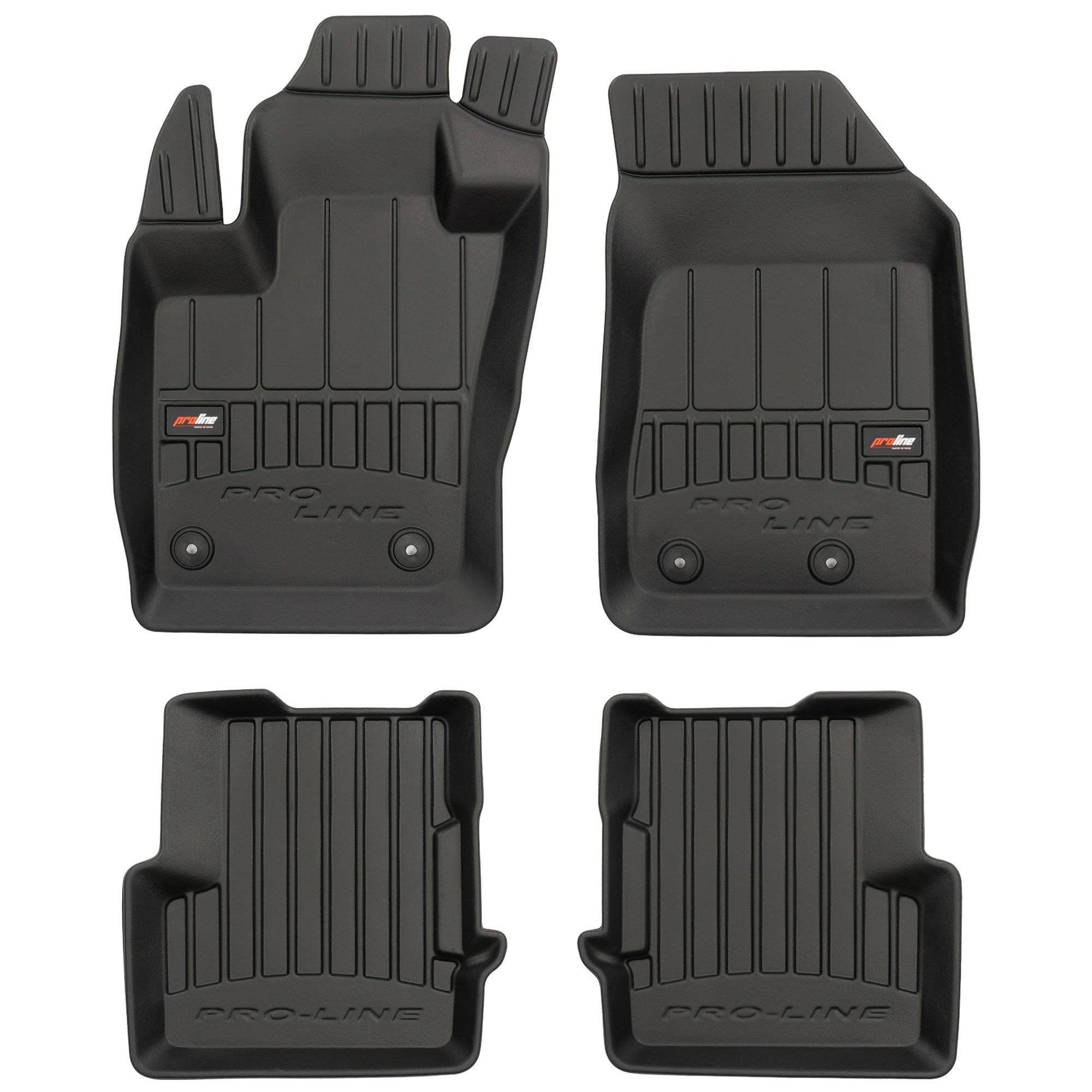 MOTOS Tappetini in gomma per auto adatto per Jeep Renegade dal 2014 Migliorate il vostro comfort di viaggio con il tappetino antiscivolo per auto 3D.