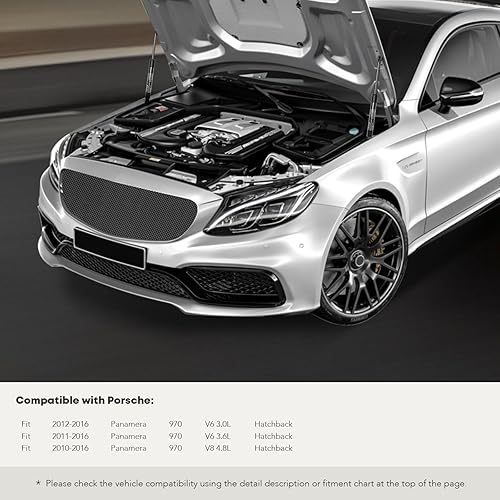 Miniatura 2 de Juego de 2 puntales de gas para Porsche 970 Panamera 2010-2016