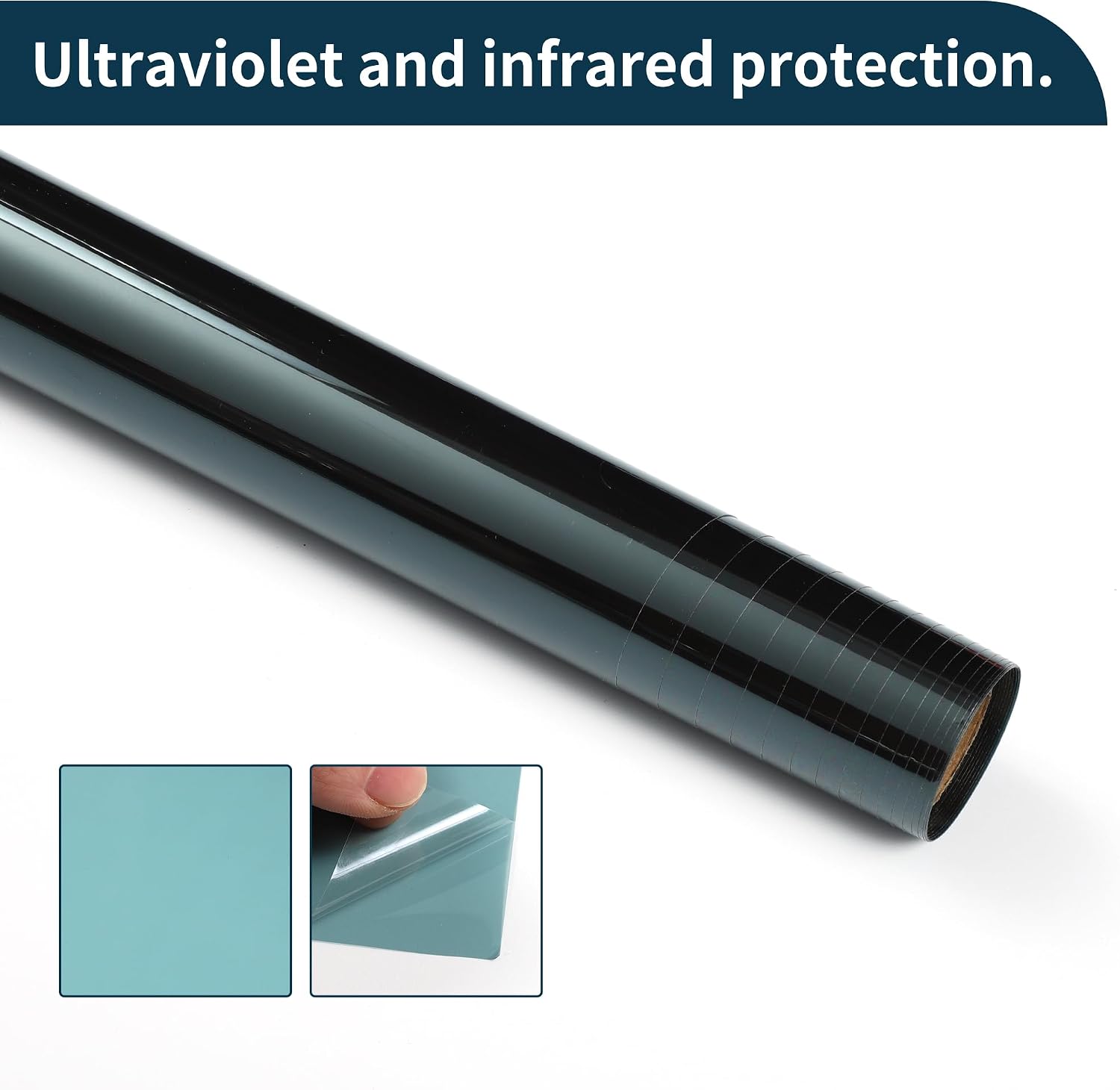 Nano Ceramic Car Window Tint Film VLT 70% IRR 23% UVR 45% Blue 14.76 ft x 29.92 Inch Privacy Film 2mil PET 1 Pc