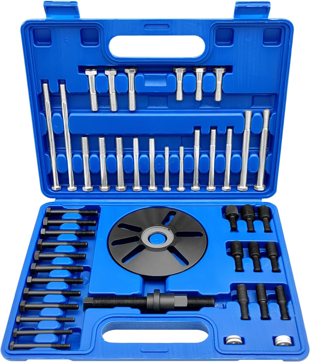 ZKTOOL Harmonic Balancer Puller Removal & Install Tool Kit for Buick Regal Lacrosse GL8 Lu ZUN,Crankshaft Pulley Removal Tool