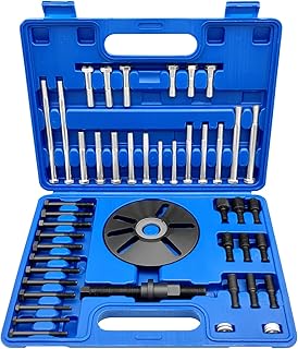 ZKTOOL Harmonic Balancer Puller Removal & Install Tool Kit for Buick Regal Lacrosse GL8 Lu ZUN,Crankshaft Pulley Removal Tool