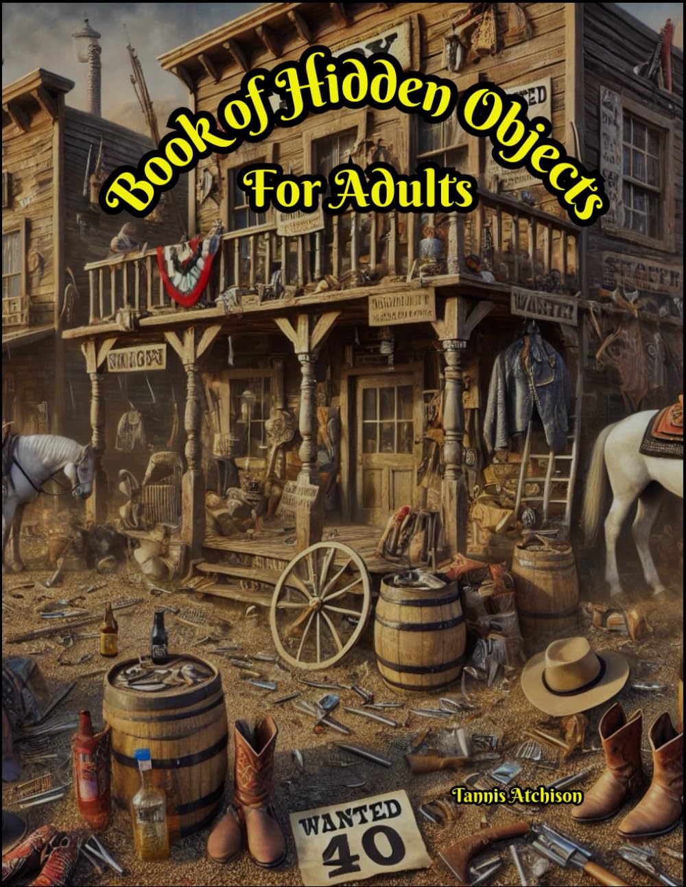 Book Of Hidden Objects: For Adults