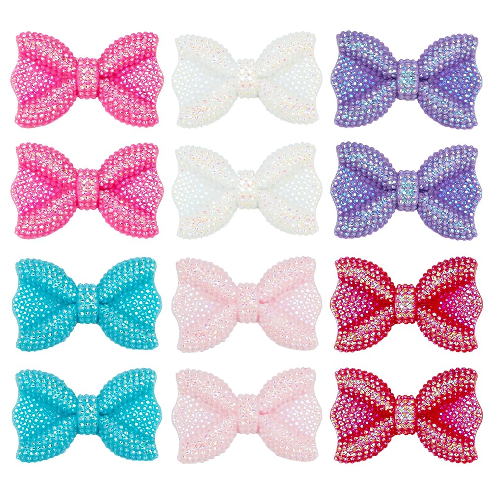 Cabochons en résine nœud en strass PH PandaHall pour scrapbooking et pinces