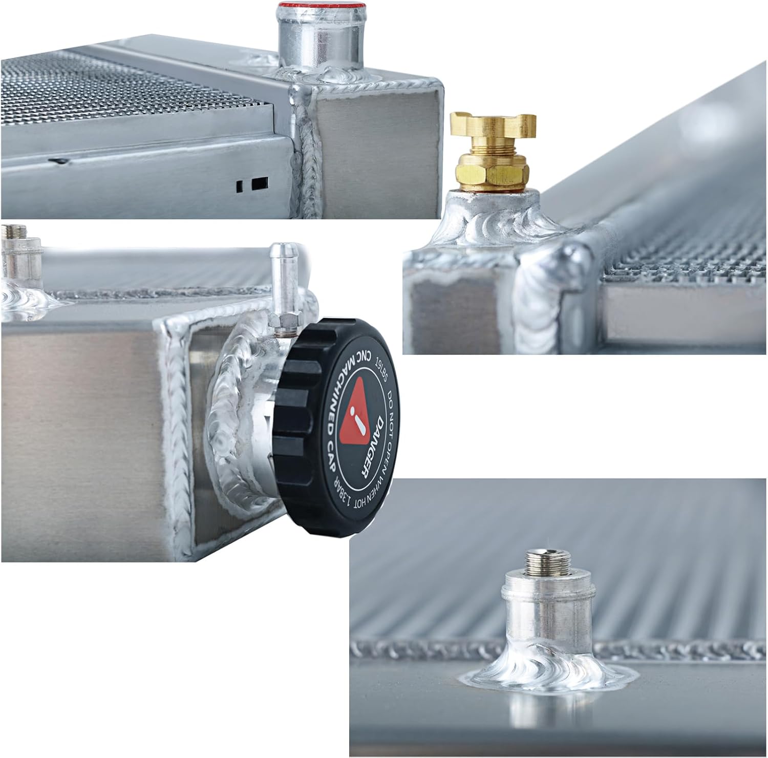 4Row Radiator for 1973-1991 Chevy Blazer C10 C20 C30 K10 K20 K30 GMC C1500 C2500 Suburban C3500 Jimmy 1976 1977 1978 1979 1981 1980 1983 1984 1985 1987 1982 1986 1988 1989 1990 1974 1975 5.0 5.7 6.2L