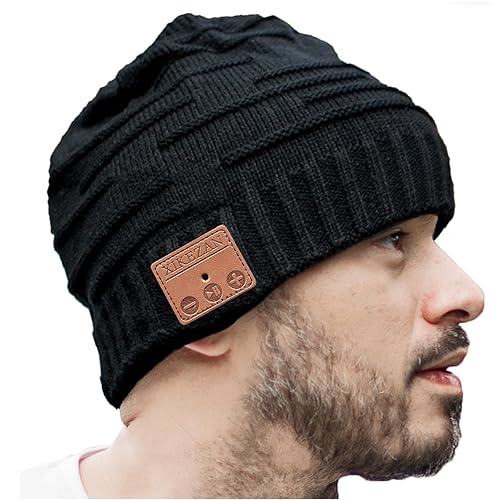 Bluetooth Beanie Hat,Unique Christmas Tech Gifts for Boyfriend Husband Him