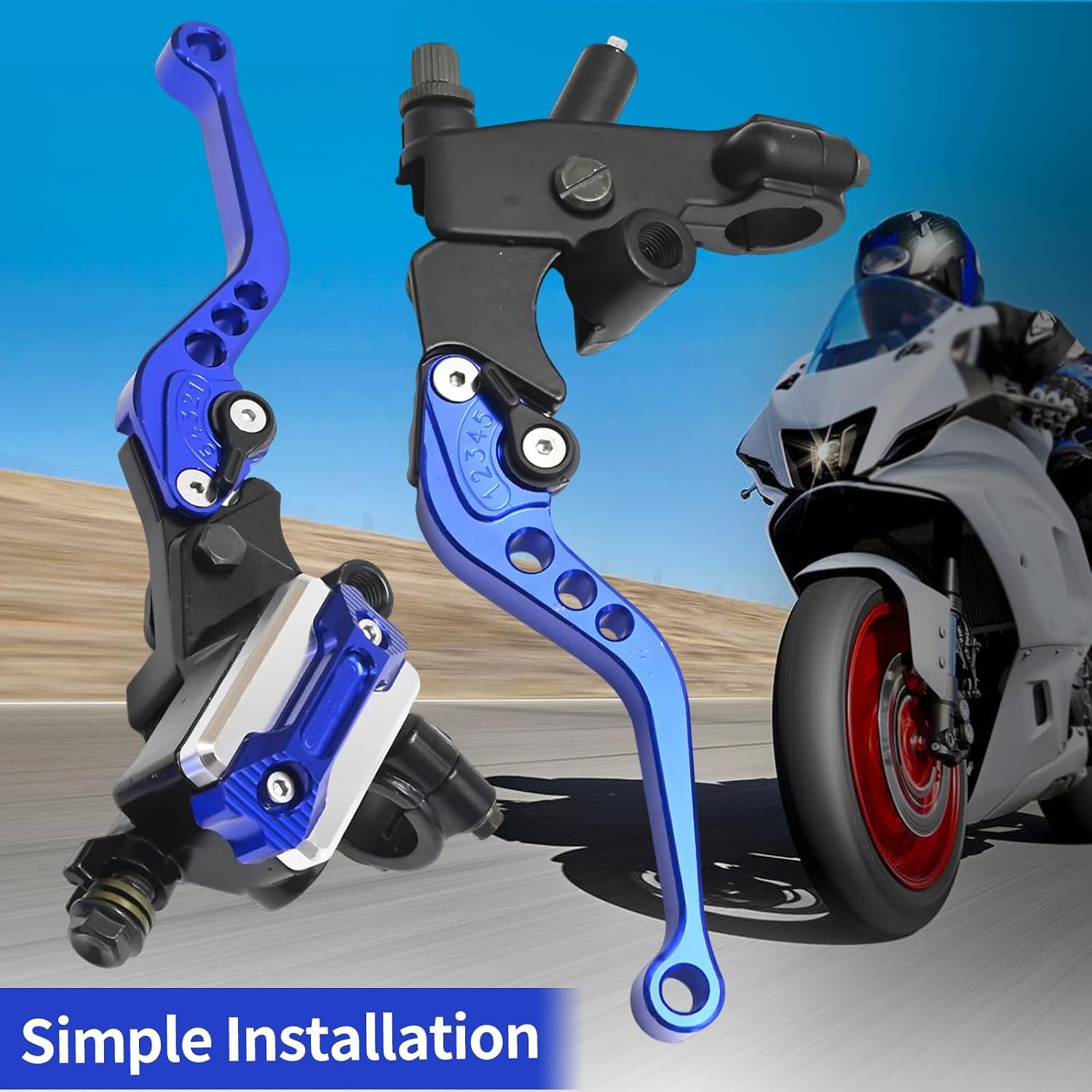 2 Piezas Manetas Embrague para Honda Varadero Africa Twin CTX700