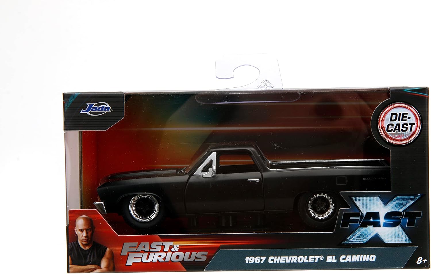 Jada Fast & Furious Fast X 1:32 1967 Chevrolet El Camino Die-Cast Car, Toys for Kids and Adults