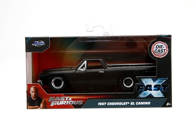 Foto 2 de 7 de Fast & Furious Fast X 1:32 1967 Chevrolet El Camino Die-Cast Car, Toys for Kids and Adults