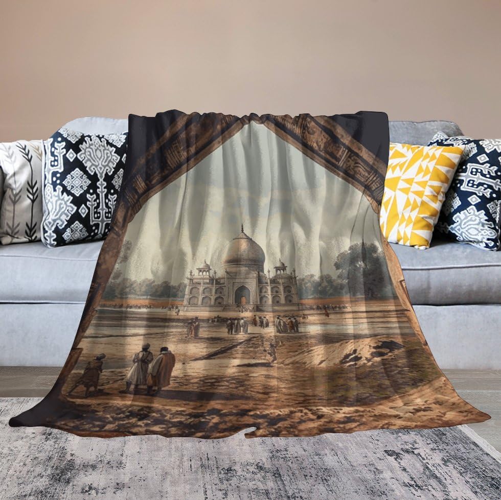 Couverture en micro polaire flanelle douce et légère toutes saisons pour canapé lit et salon