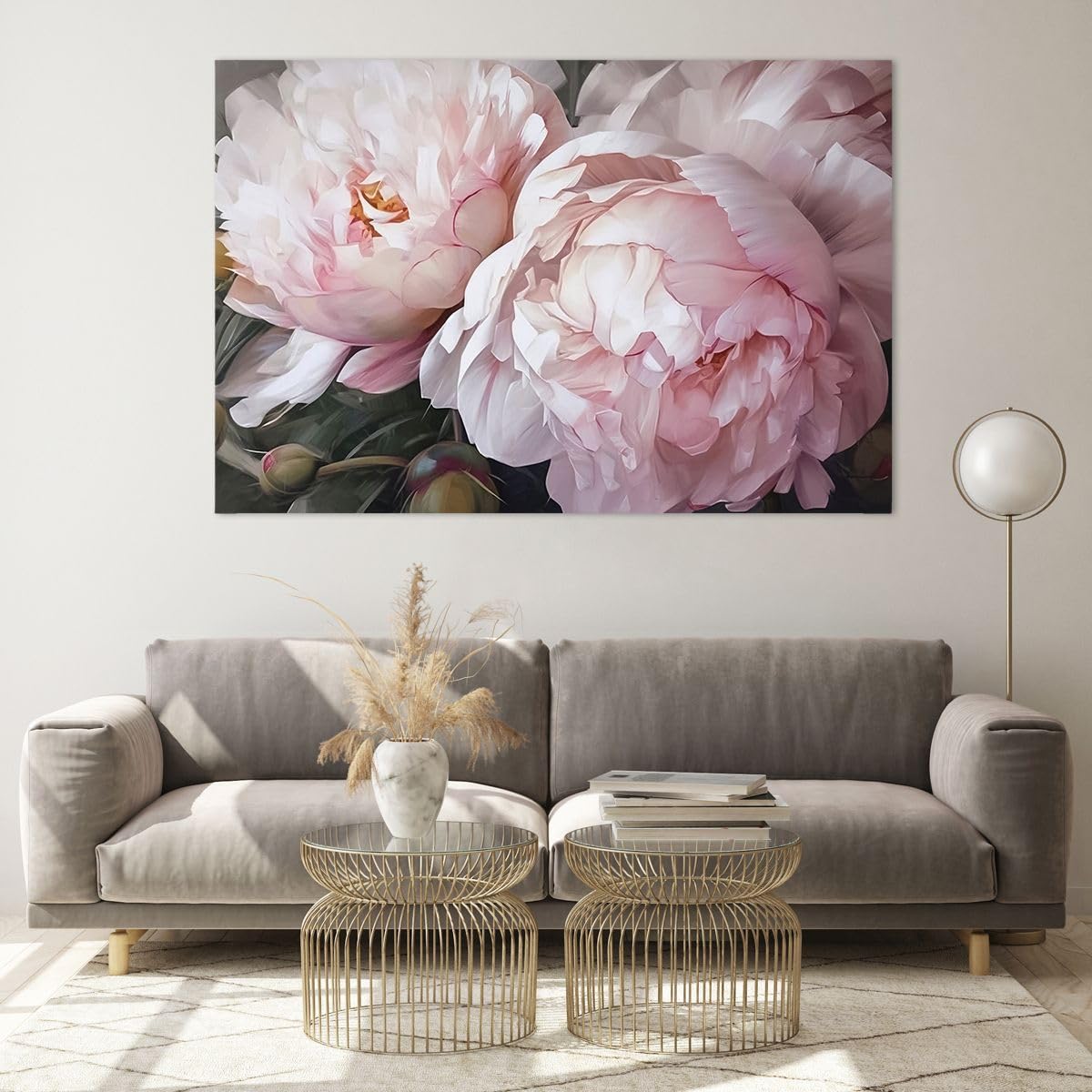 Quadri Moderni su Vetro 120x80 cm Stampe da Parete Botanica Fiori - 5815